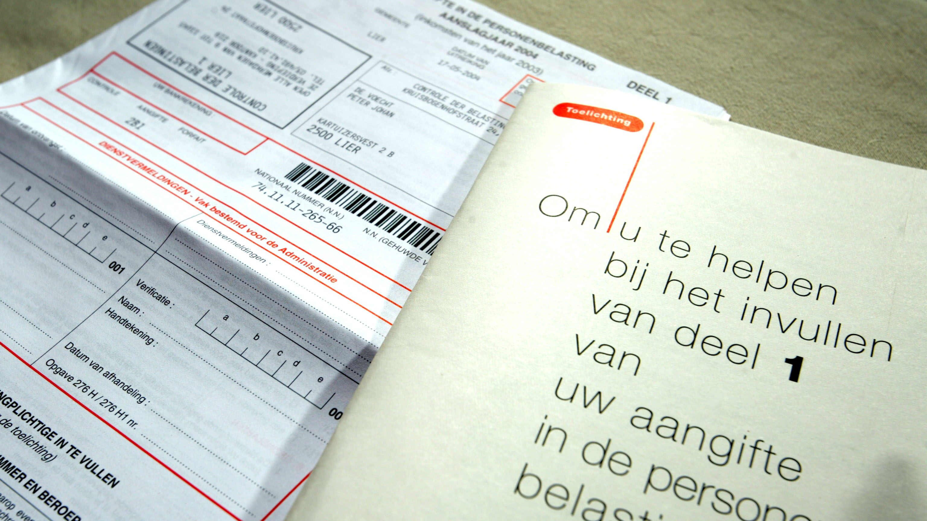 Belastingen invullen Downsyndroom Vlaanderen